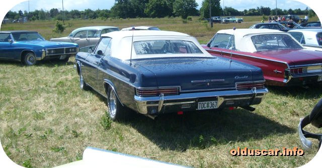 1966 Chevrolet Impala Convertible Coupe back